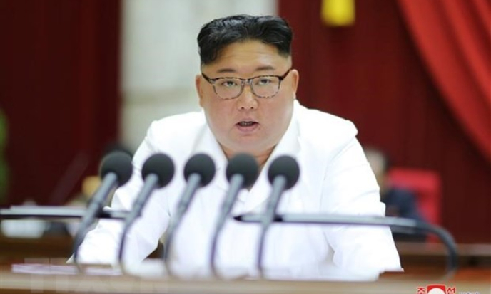 Nhà lãnh đạo Triều Tiên Kim Jong-un dự cuộc họp Quân ủy Trung ương