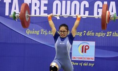 Giải vô địch Cử tạ trẻ quốc gia quy tụ 144 vận động viên tham gia