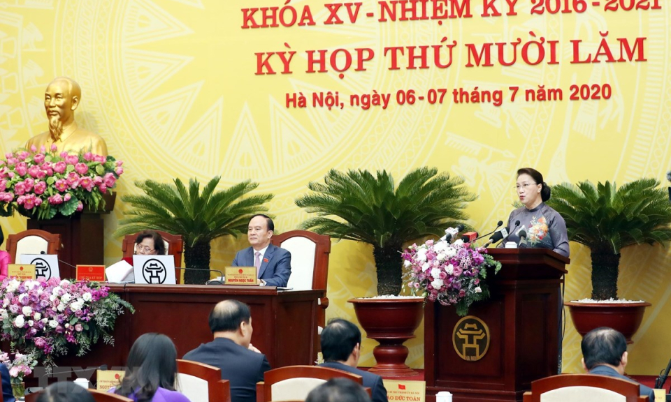 Khai mạc Kỳ họp thứ 15 Hội đồng Nhân dân thành phố Hà Nội