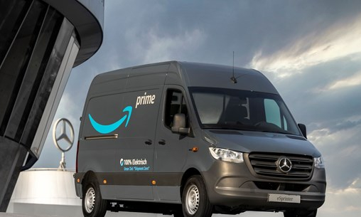 Amazon đặt mua 1.800 xe tải chạy bằng điện của Mercedes-Benz