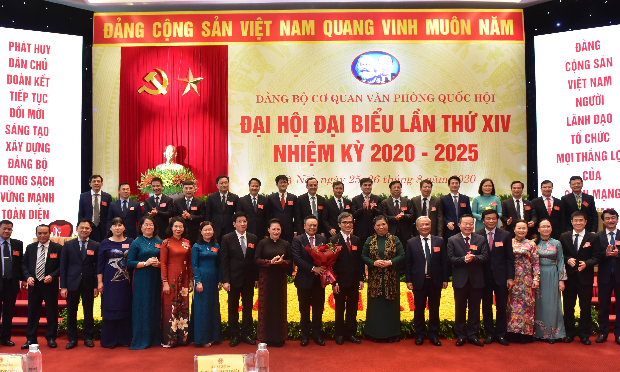 Ông Trần Sỹ Thanh được bầu giữ chức Bí thư Đảng ủy cơ quan VPQH nhiệm kỳ mới