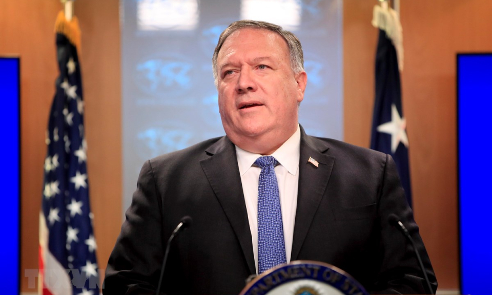 Ông Pompeo tới Bahrain thúc đẩy bình thường hóa quan hệ với Israel