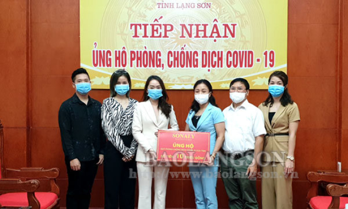 Ủng hộ 10 triệu đồng cho quỹ phòng, chống dịch Covid-19 của tỉnh