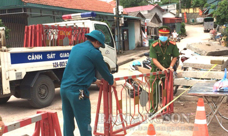 Thắt chặt an ninh tại khu cách ly và các chốt kiểm dịch