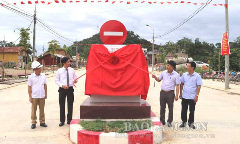 Khánh thành công trình chào mừng Đại hội Đảng bộ tỉnh lần thứ XVII