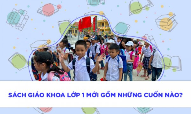 Sách giáo khoa lớp 1 mới gồm những cuốn nào?