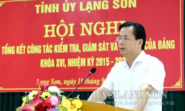 Tổng kết công tác kiểm tra, giám sát và kỷ luật của Đảng nhiệm kỳ 2015- 2020