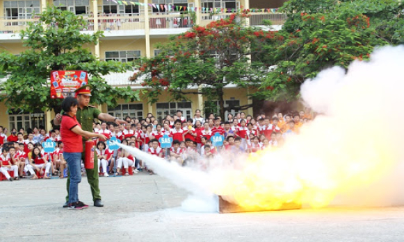 Lồng ghép giáo dục kỹ năng phòng cháy, chữa cháy trong trường học