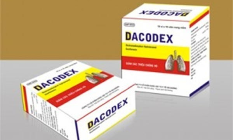 Thu hồi toàn quốc Viên nang mềm Dacodex vi phạm mức độ 3