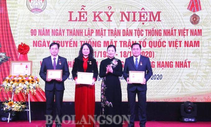 Kỷ niệm 90 năm ngày thành lập Mặt trận Dân tộc thống nhất Việt Nam