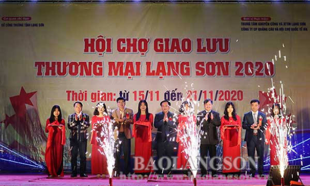 Khai mạc Hội chợ giao lưu thương mại Lạng Sơn năm 2020