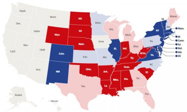 Ứng viên Joe Biden thắng 131 phiếu đại cử tri, ứng viên Donald Trump giành 92 phiếu