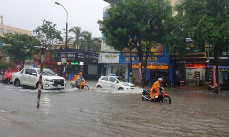 Cảnh báo mưa lớn ở các tỉnh miền trung