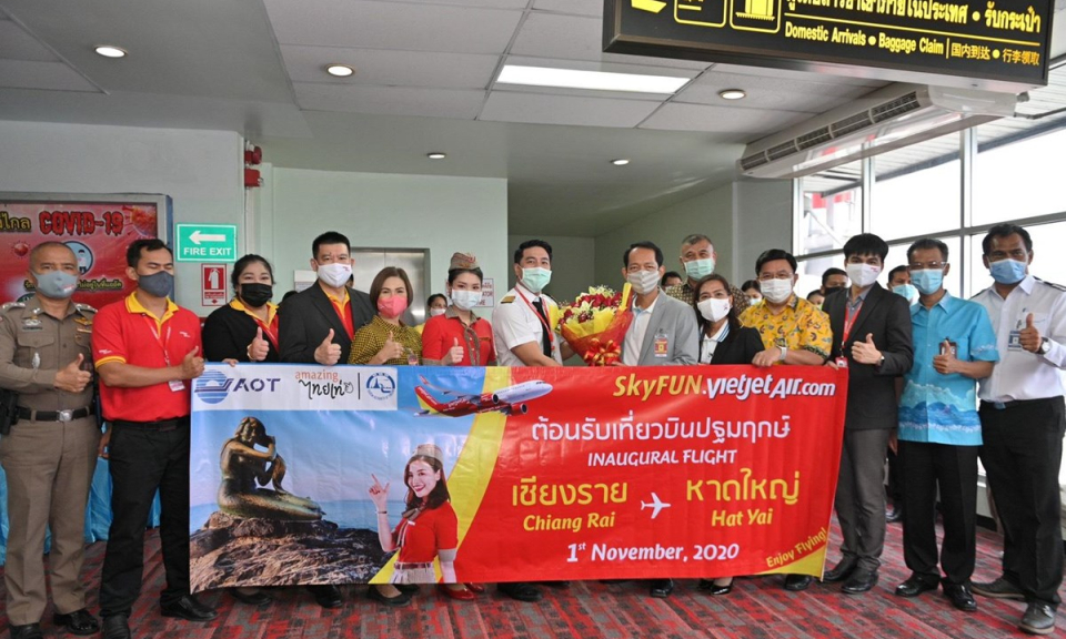 Vietjet Thái Lan mở đường bay mới kết nối giữa các thành phố lớn