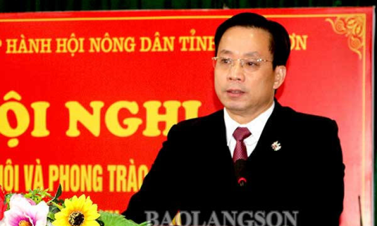 Lãnh đạo tỉnh dự hội nghị tổng kết công tác hội và phong trào nông dân năm 2020