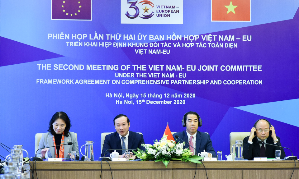 Phiên họp lần thứ hai UBHH Việt Nam – EU