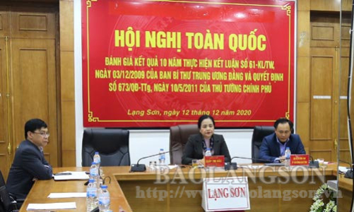 Hội nghị toàn quốc đánh giá kết quả 10 năm thực hiện Kết luận số 61