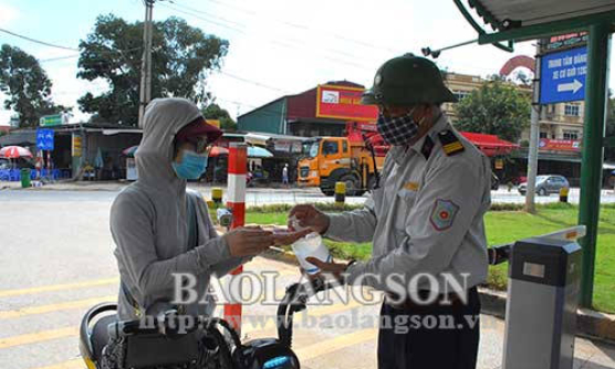 Tạm dừng hoạt động vận tải hành khách từ Lạng Sơn đi Hải Dương, Quảng Ninh và ngược lại