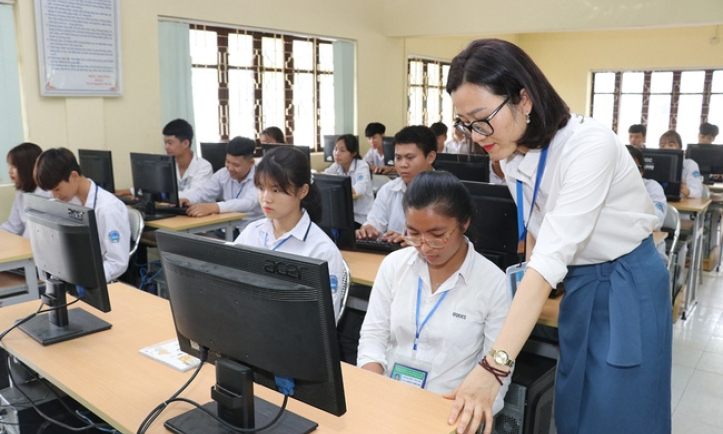 Gỡ nút thắt phân luồng học sinh THCS sang học nghề