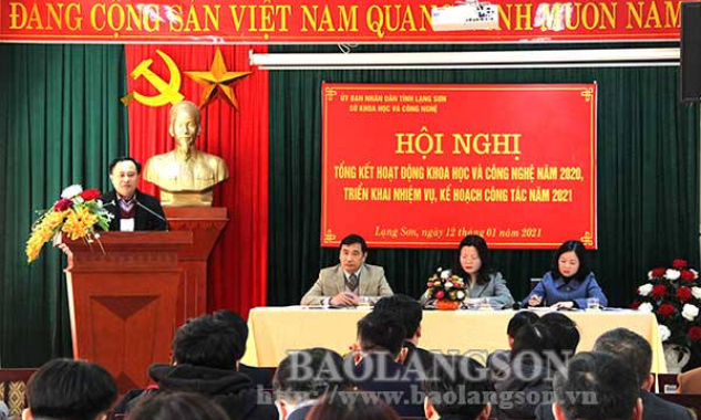 Sở Khoa học và Công nghệ triển khai nhiệm vụ năm 2021