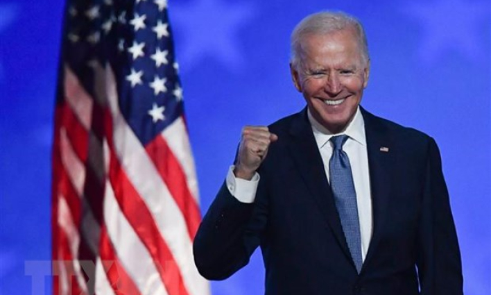 Tổng thống đắc cử Mỹ Joe Biden gửi thông điệp trước thềm Năm mới