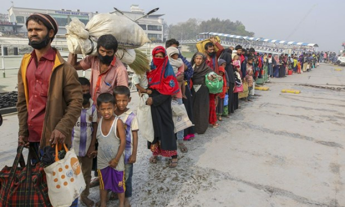 Ấn Độ phát hiện thuyền chở 90 người tị nạn Rohingya trôi dạt trên biển