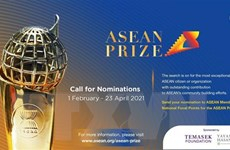 Phát động Giải thưởng ASEAN năm 2021 vinh danh các công dân xuất sắc