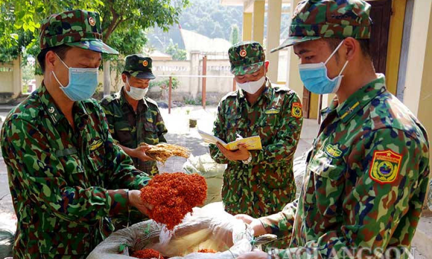 Bộ đội Biên phòng tỉnh: Kiên quyết ngăn chặn hàng lậu qua biên giới