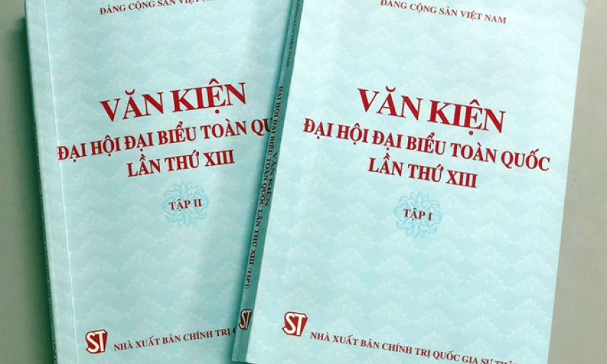 Ra mắt Bộ sách Văn kiện Đại hội đại biểu toàn quốc lần thứ XIII