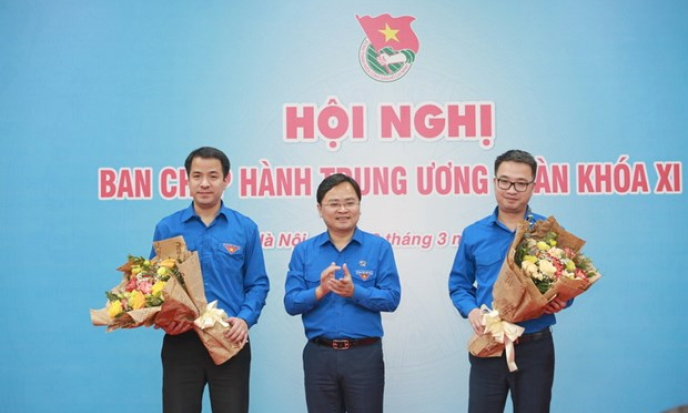 Ban Chấp hành Trung ương Đoàn bầu bổ sung 2 tân Bí thư cùng tuổi 37