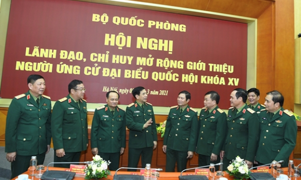 Bộ Quốc phòng giới thiệu hai Thứ trưởng ứng cử ĐBQH khóa XV