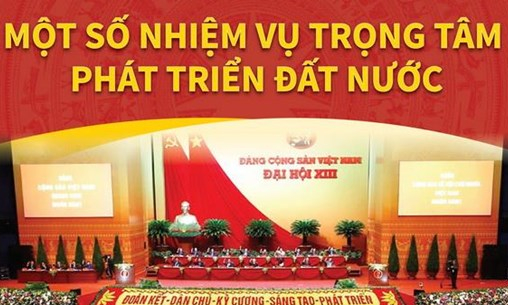 Một số nhiệm vụ trọng tâm phát triển đất nước