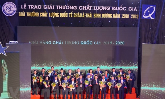 Vinh danh 116 doanh nghiệp đạt Giải Chất lượng Quốc gia 2019-2020