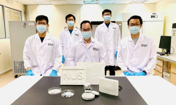 Nhóm nhà khoa học Việt tại Singapore biến chất thải kim loại thành aerogel