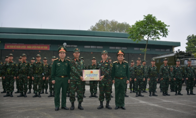 Đội tuyển Thợ quân khí tham dự Army Games 2021 tích cực luyện tập