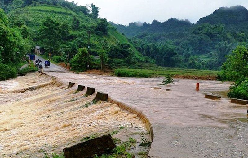 Cảnh báo lũ quét, sạt lở đất ở vùng núi Bắc Bộ