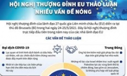 Hội nghị thượng đỉnh EU thảo luận nhiều vấn đề nóng