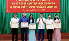 Đình Lập: Đưa Chỉ thị 05 vào cuộc sống