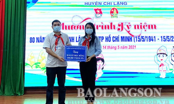 Kỷ niệm 80 năm Ngày Thành lập Đội TNTP Hồ Chí Minh