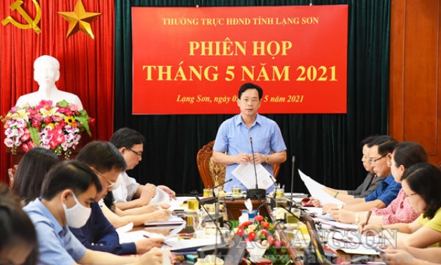 Thường trực HĐND tỉnh họp phiên tháng 5/2021