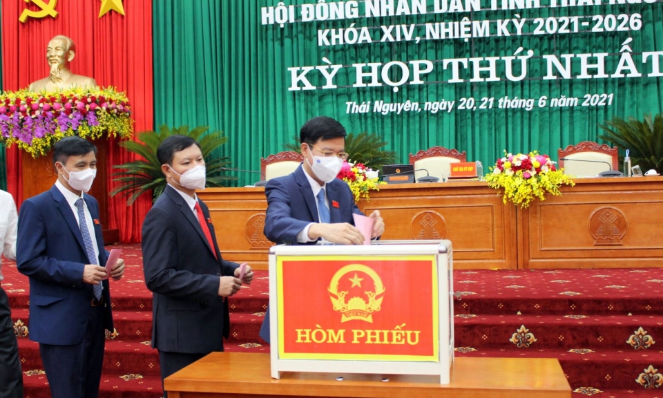 Thái Nguyên: Chủ tịch HĐND, Chủ tịch UBND tỉnh tái đắc cử nhiệm kỳ mới