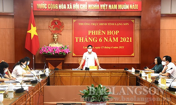 Thường trực HĐND tỉnh họp phiên tháng 6