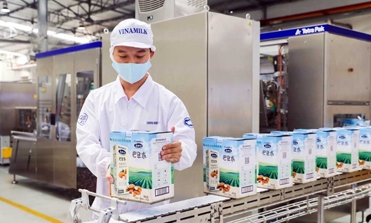 Vinamilk thuộc top 10 trong 50 doanh nghiệp niêm yết tốt nhất 2021