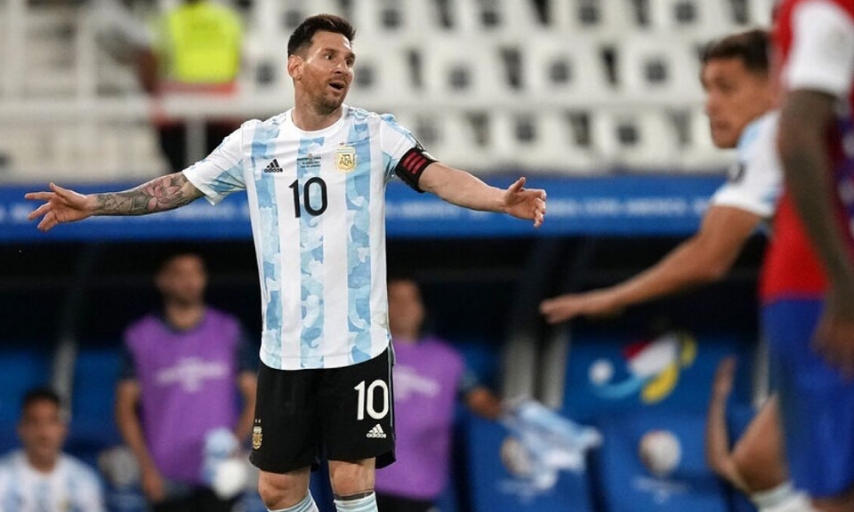 Copa America 2021: Lionel Messi lập công, Argentina bị Chile cầm hòa