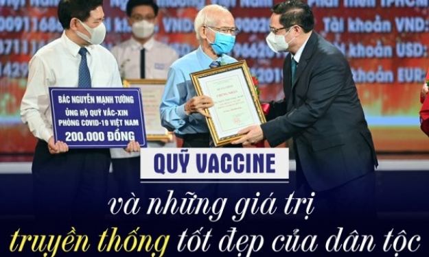 Quỹ Vaccine và những giá trị truyền thống tốt đẹp của dân tộc