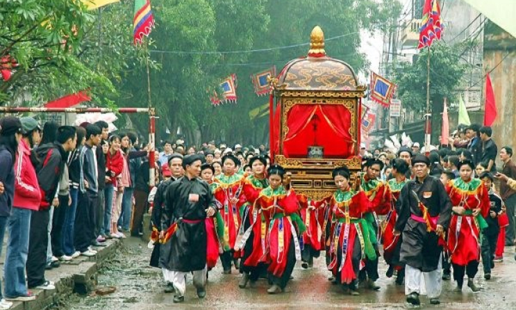 Giữ gìn nét đẹp văn hóa Lễ hội Năm làng Mọc giữa lòng Hà Nội