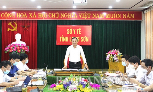 Kiểm tra tình hình thực hiện nhiệm vụ tại Sở Y Tế