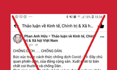 Dịch COVID-19: Không để tin giả ảnh hưởng xấu đến trật tự xã hội