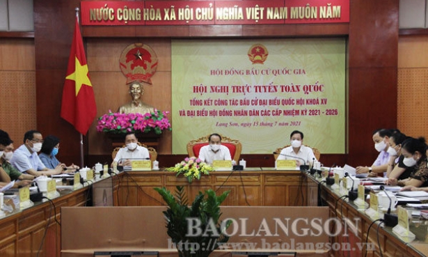 Tổng kết công tác bầu cử ĐBQH khóa XV và đại biểu HĐND các cấp nhiệm kỳ 2021-2026