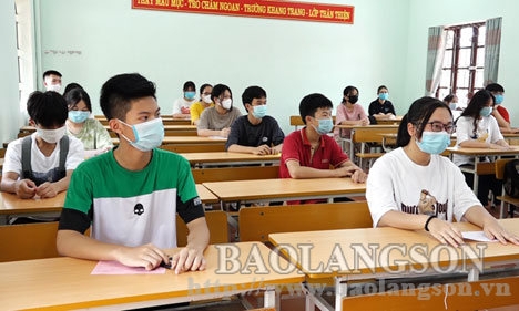 Lạng Sơn: Hơn 8.600 thí sinh làm thủ tục dự thi tuyển sinh lớp 10 THPT